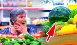 超市吃瓜搞笑视频合集,欢乐无限！