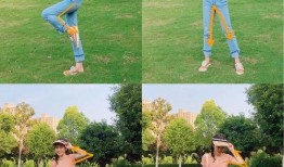 草地吃瓜拍照姿势视频大全