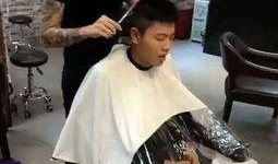 理发师搞笑视频吃瓜,吃瓜群众笑翻全场，理发师神操作引热议