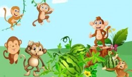 幼教故事猴王吃瓜视频,趣味横生的幼教故事视频