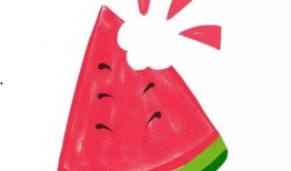 夏日吃瓜的剪纸怎么剪视频,瓜果飘香，剪纸艺术中的清凉一夏